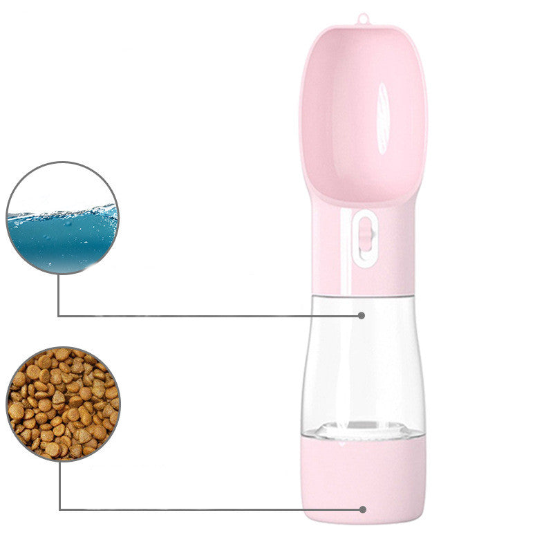 Premium Portable Dog Water Bottle (Leak-Proof Travel Dispenser)