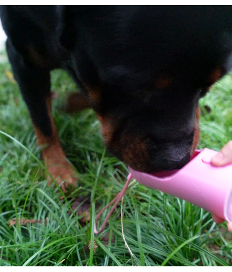 Premium Portable Dog Water Bottle (Leak-Proof Travel Dispenser)