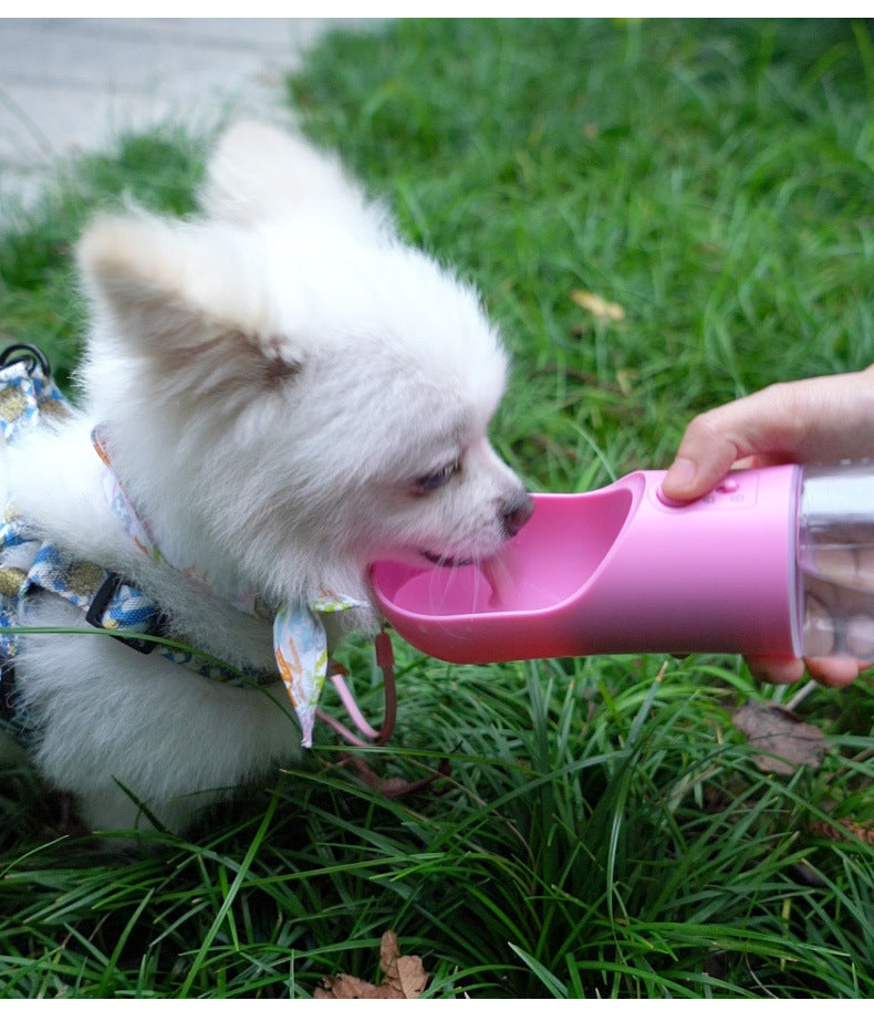 Premium Portable Dog Water Bottle (Leak-Proof Travel Dispenser)