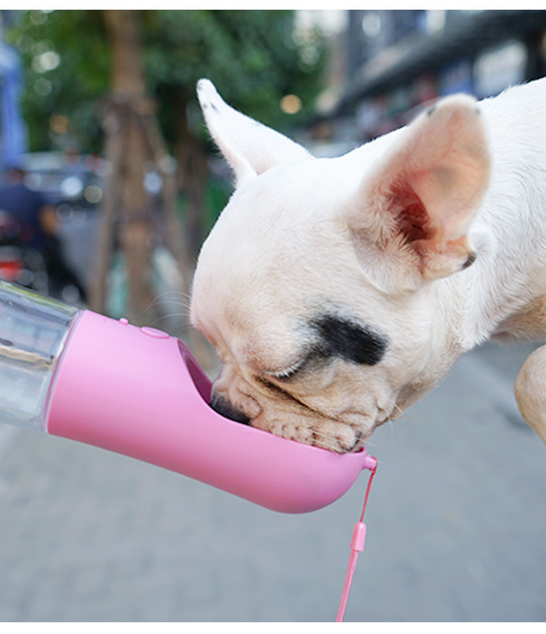 Premium Portable Dog Water Bottle (Leak-Proof Travel Dispenser)