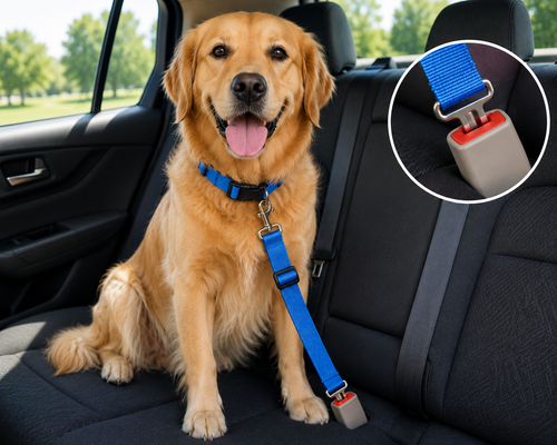 Adjustable Dog Car Seat Belt – Keep Your Pet Safe While Driving